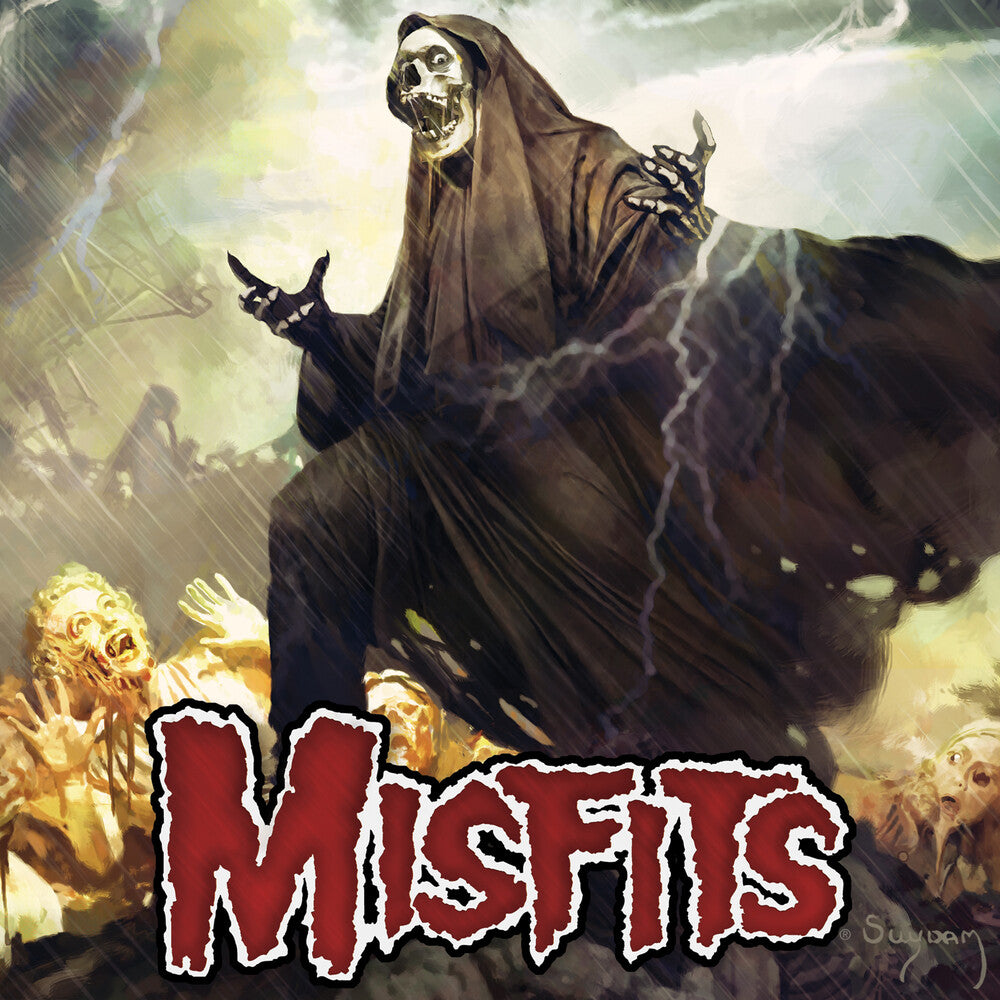 the album cover for Misfits - The Devil's Rain