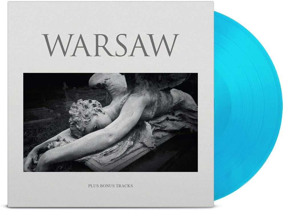 the album cover for Warsaw - Warsaw - Ltd 180gm Crystal Clear & Blue Vinyl