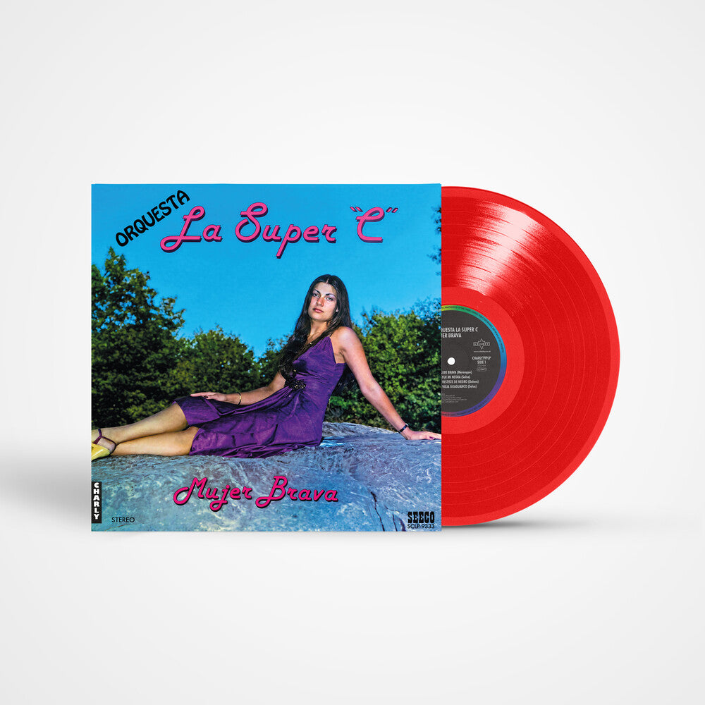 the album cover for Orquesta La Super C - Mujer Brava - Red