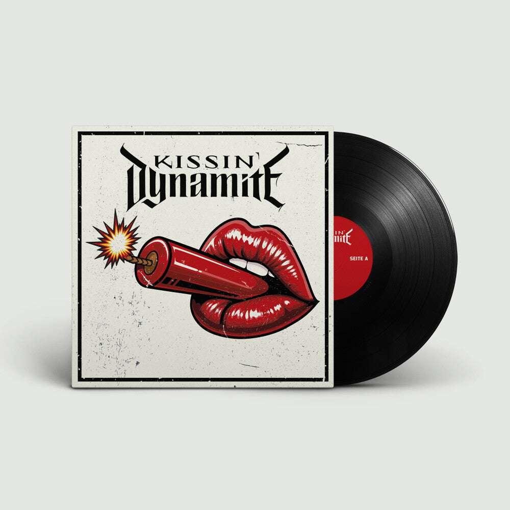 the album cover for Kissin' Dynamite - Kissin' Dynamite