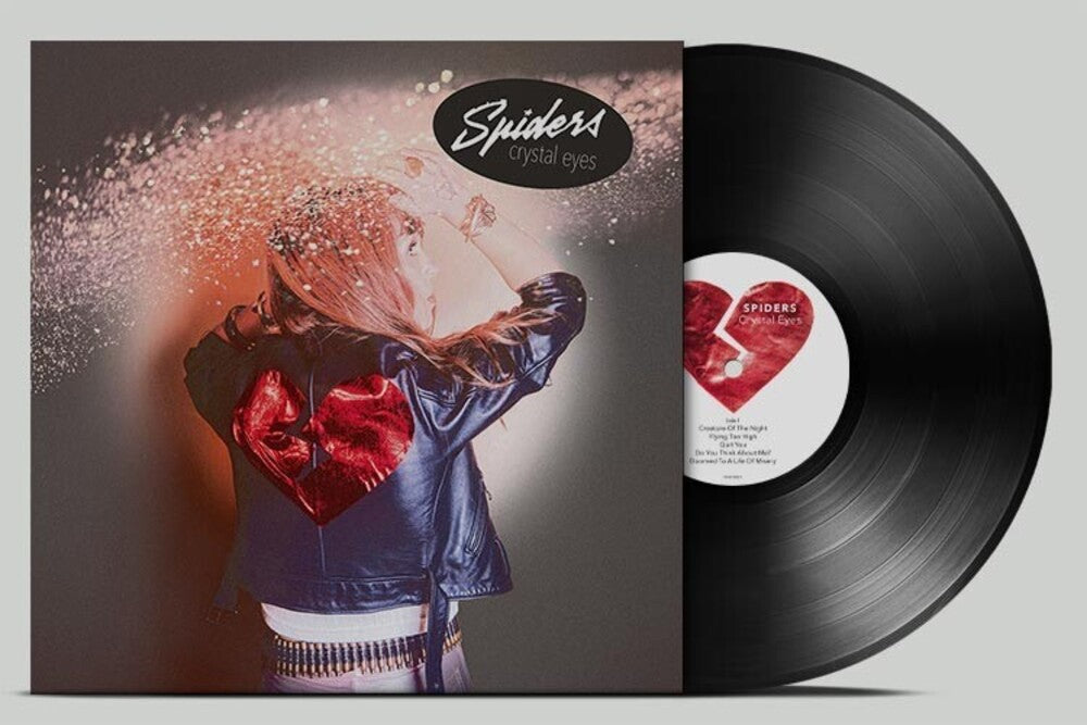 the album cover for Spiders - Crystal Eyes