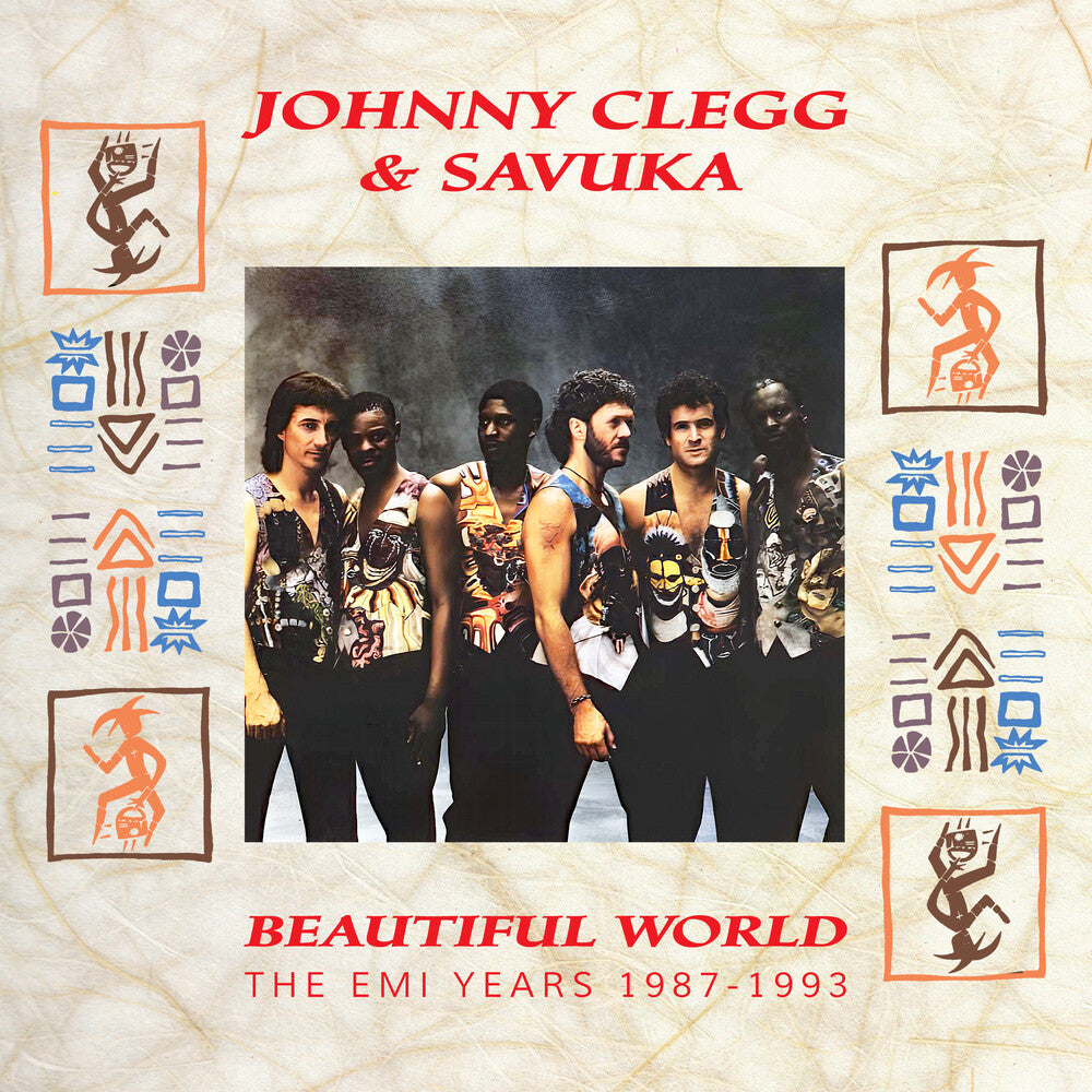 the album cover for Johnny Clegg & Savuka - Beautiful World: The Emi Years 1987-1993 (Box)