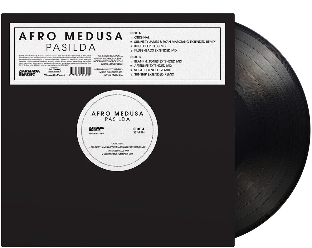 the album cover for Afro Medusa - Pasilda (Blk) (Ofgv) (Hol)
