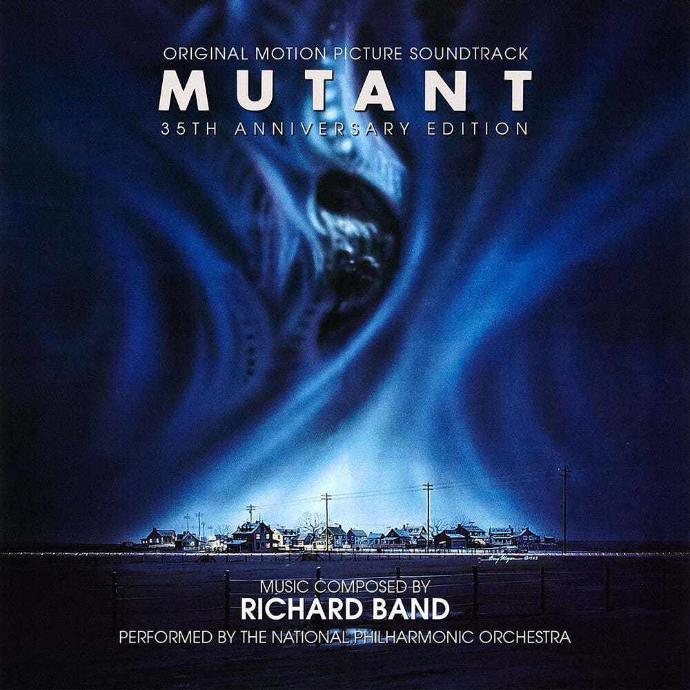the album cover for Richard Band (Aniv) - Mutant - O.S.T. (Aniv)