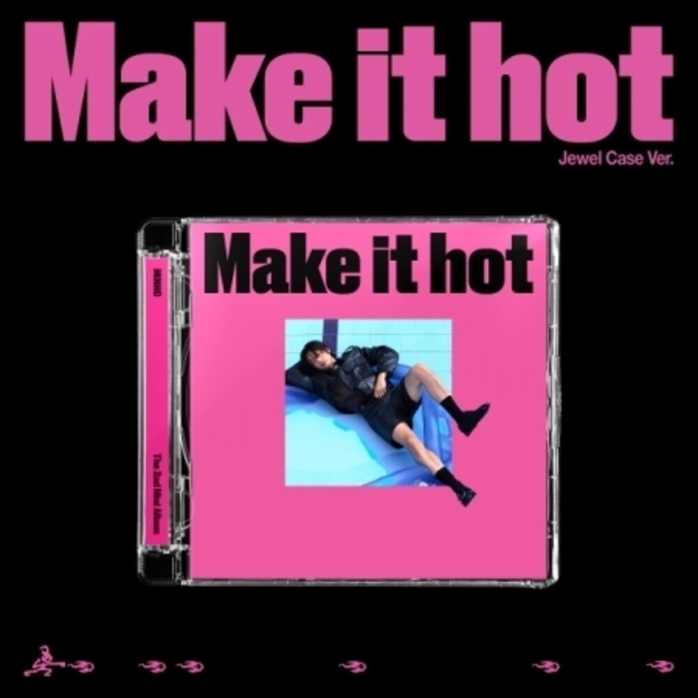the album cover for Minho - Make It Hot (Jewel Case Version) (Asia)