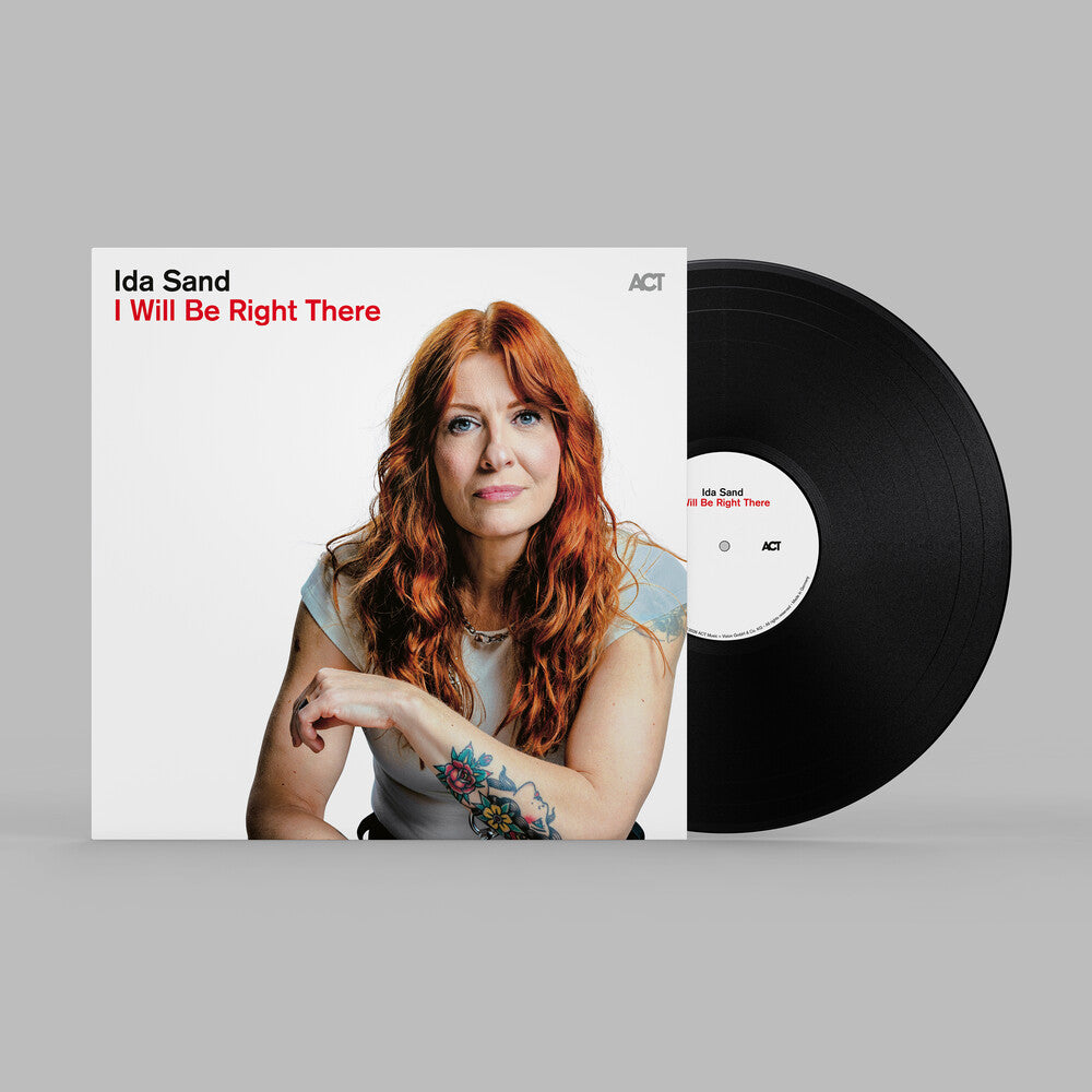 the album cover for Ida Sand - I Will Be Right There
