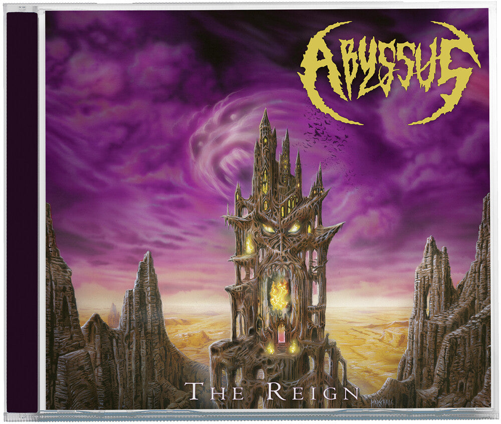 the album cover for Abyssus - Reign