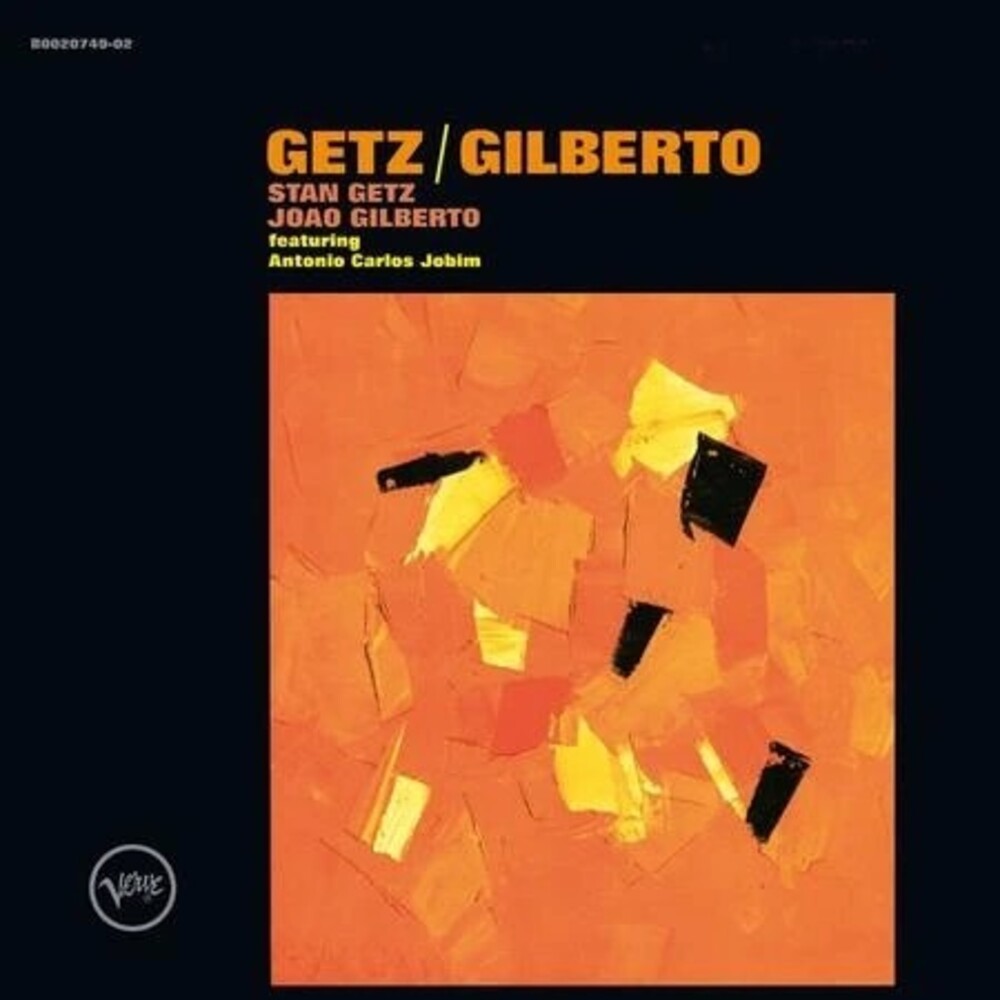 the album cover for Stan Getz / Gilberto,Joao - Getz / Gilberto (Verve Essential Vinyl Series)