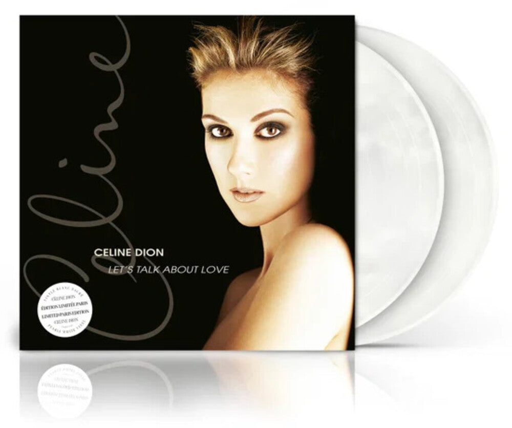 the album cover for Celine Dion - Let's Talk About Love (Uk)