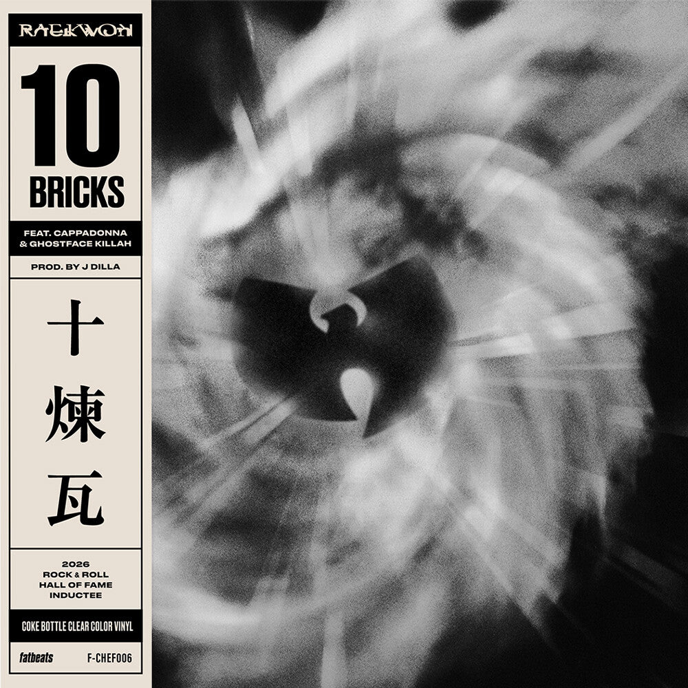 the album cover for Raekwon - 10 Bricks (feat. Ghostface Killah & Cappadonna)