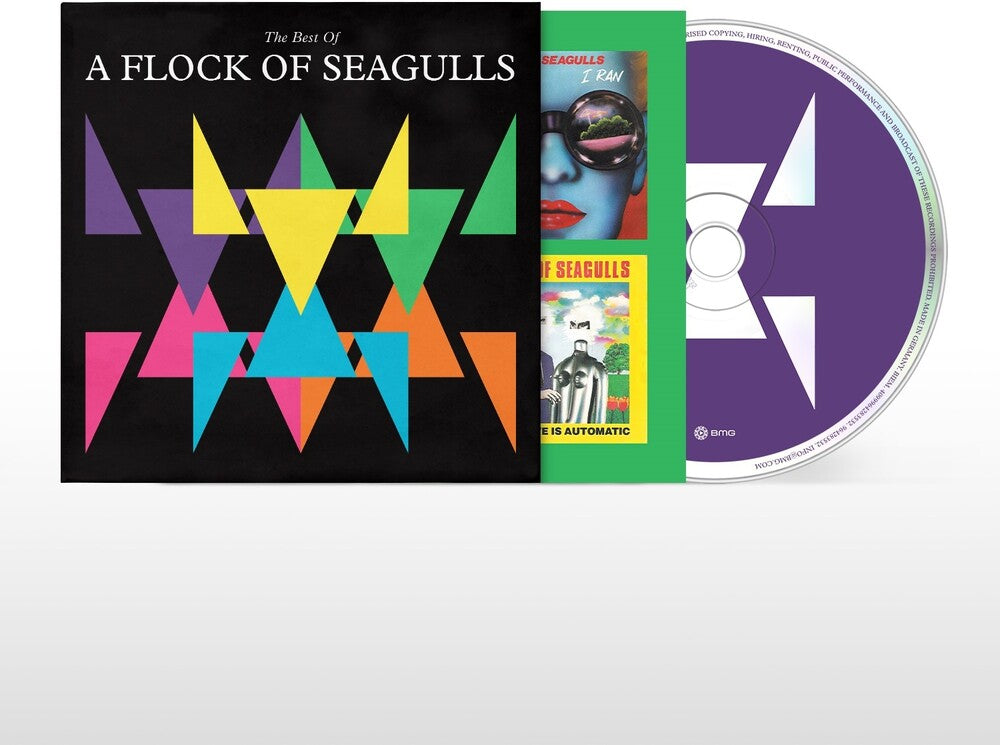 the album cover for A Flock Of Seagulls - The Best of A Flock of Seagulls