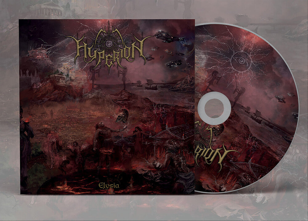 the album cover for Hyperion - Elysia
