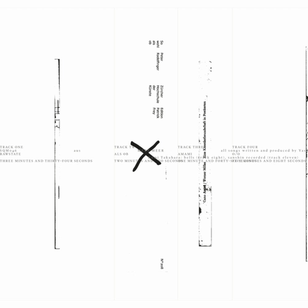the album cover for Aus - Mere Meer