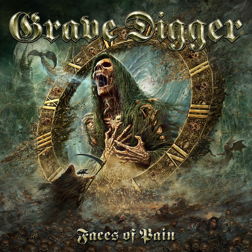 the album cover for Grave Digger - Faces Of Pain