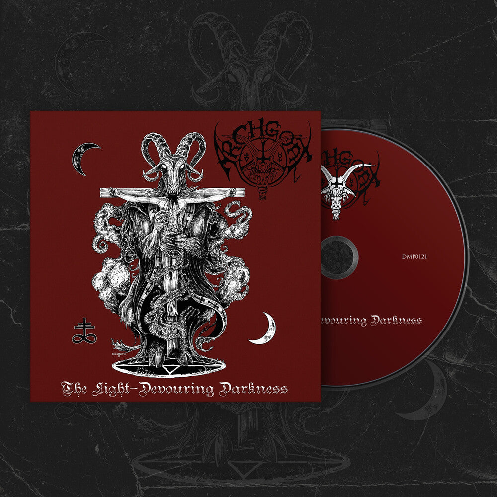 the album cover for Archgoat - Light-Devouring Darkness (Uk)