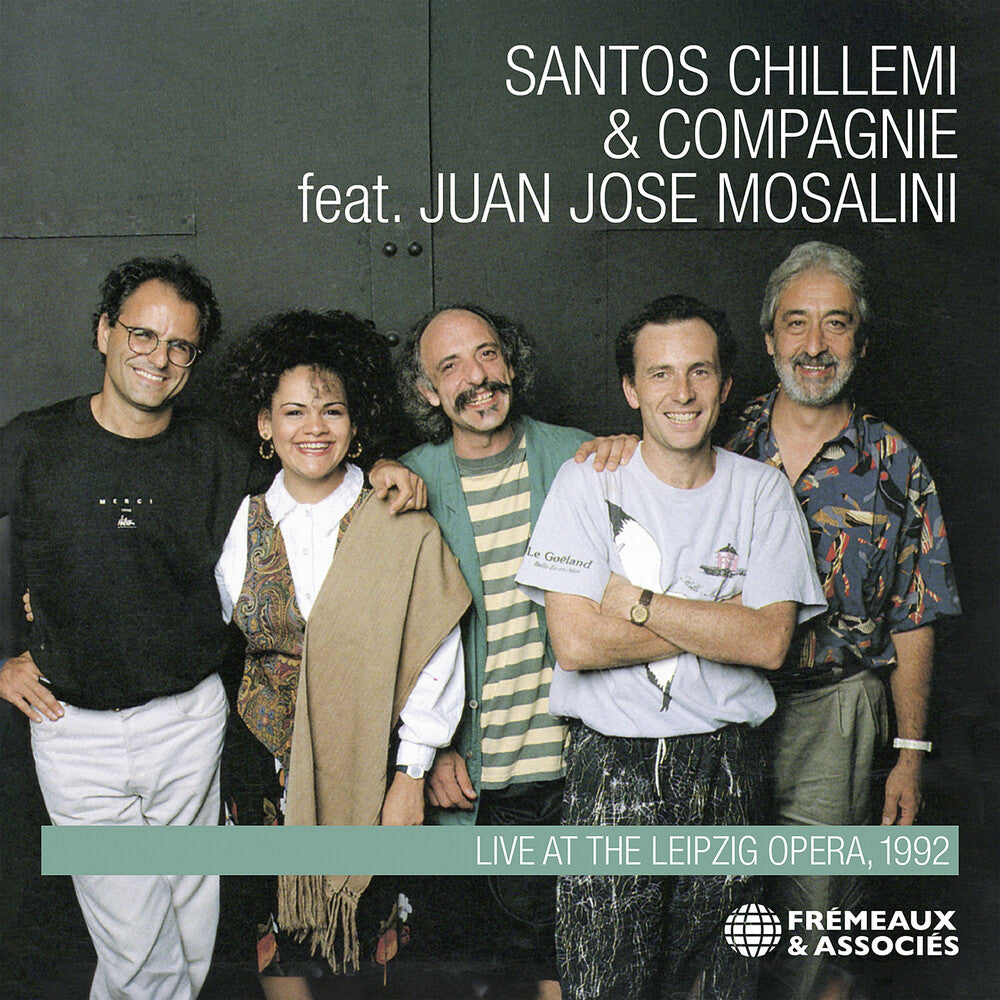 the album cover for SANTOS CHILLEMI - Santos Chillemi & Compagnie - Live At The Liepzig