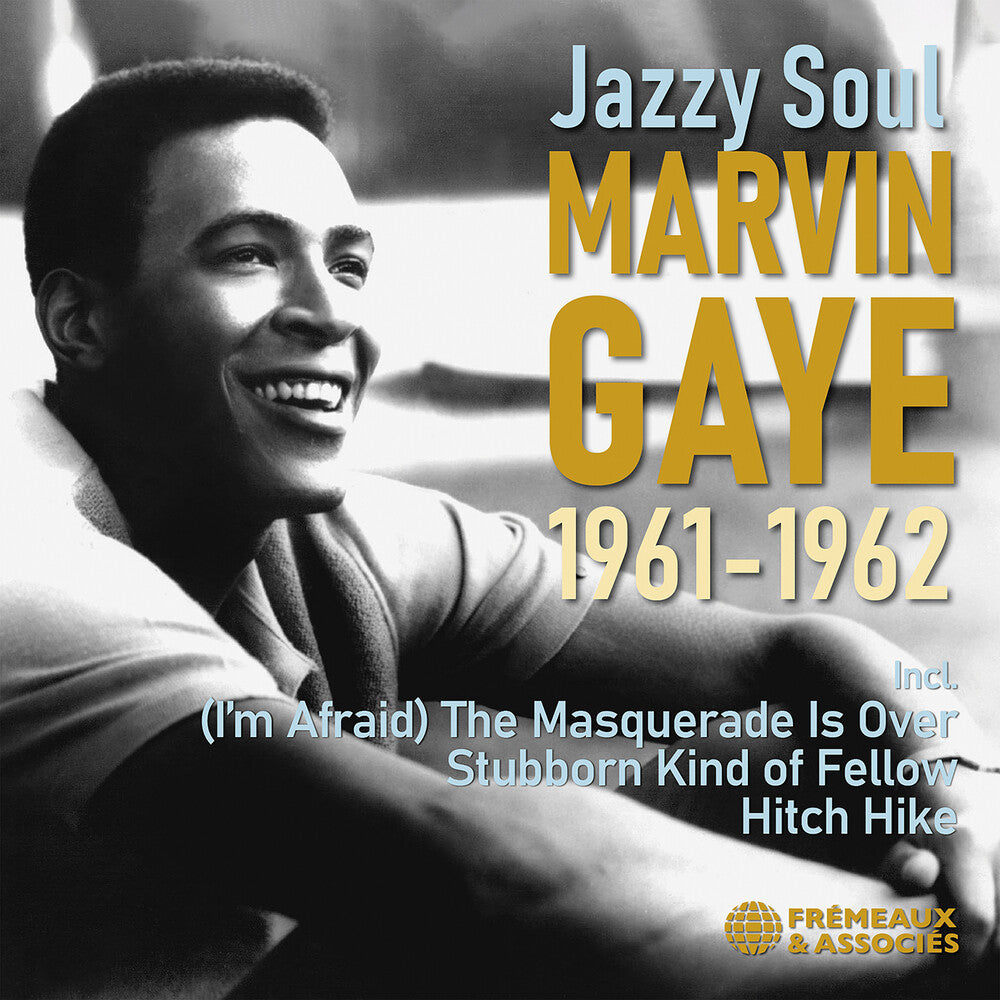 the album cover for Marvin Gaye - Jazzy Soul 1961-1962