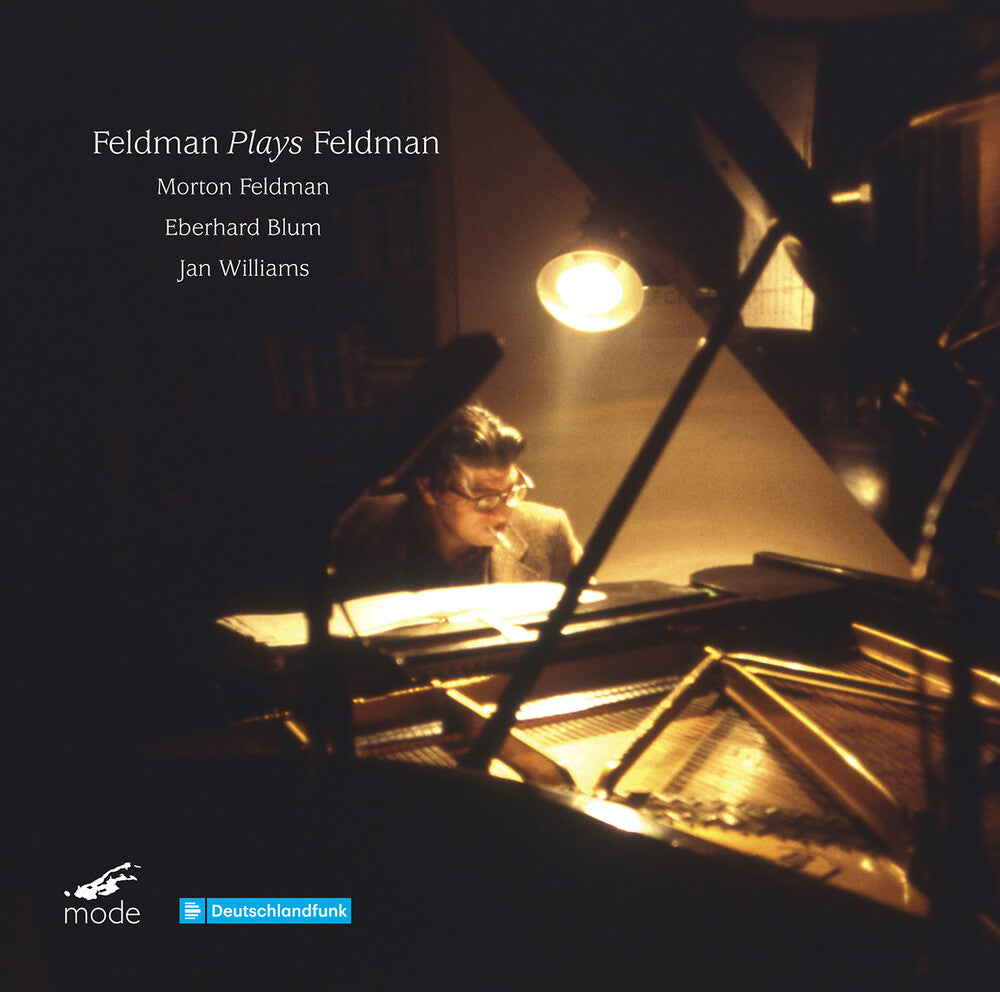 the album cover for Morton Feldman - Morton Feldman Plays Feldman