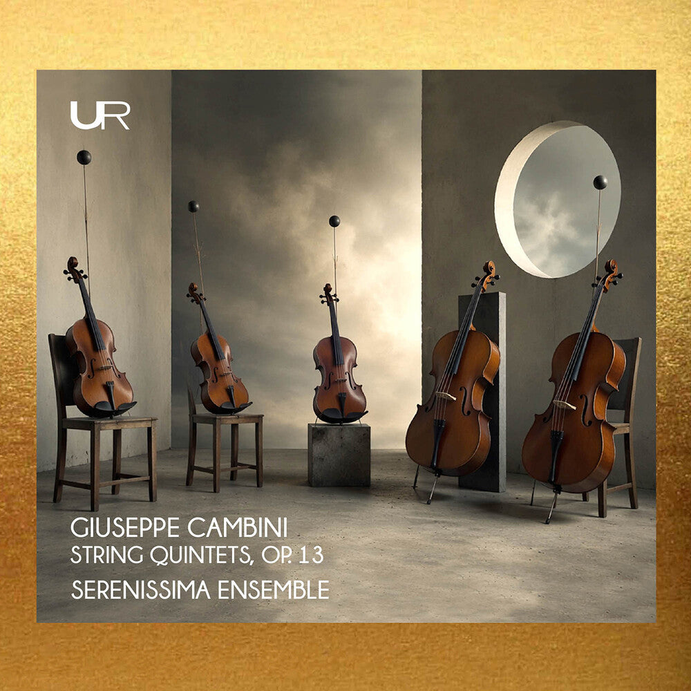 the album cover for Serenissma Ensemble - Cambini: Str Qnts Op. 13