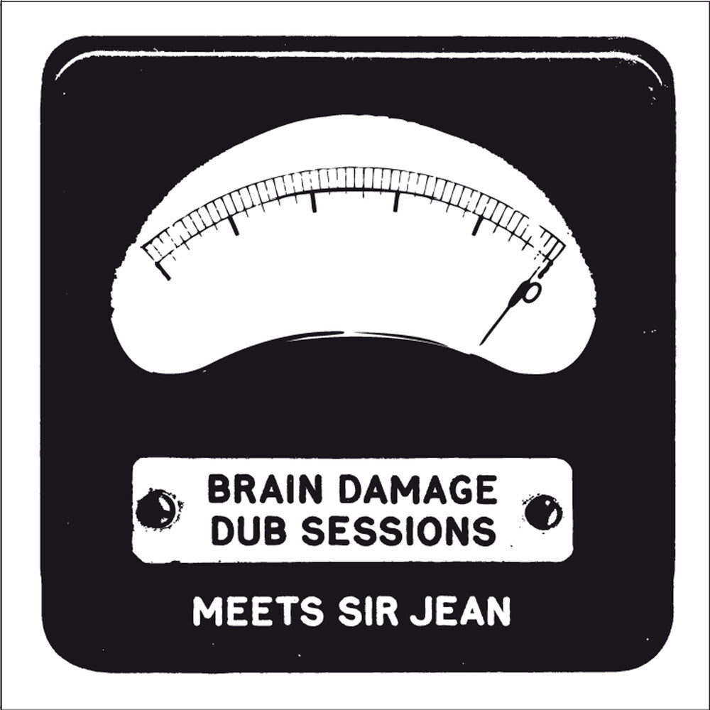the album cover for Brain Damage Meets Sir Jean - Dub Sessions