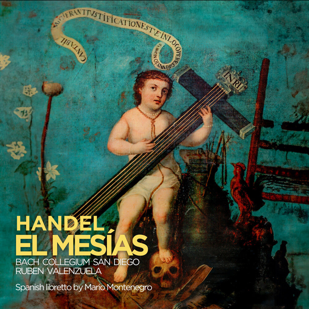 the album cover for Bach Collegium San Diego - Handel: El Mesias Hwv 56