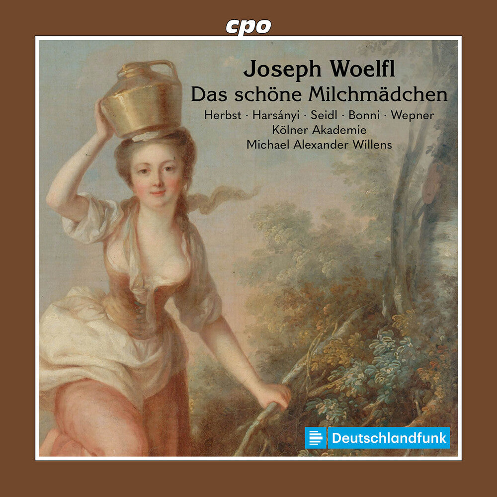 the album cover for Kolner Akademie - Das Schone Milchmadchen