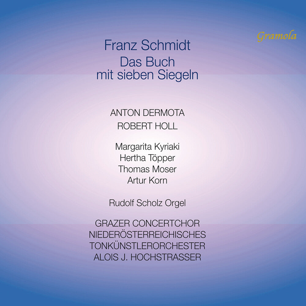 the album cover for Anton Dermota - Das Buch Mit Sieben Siegeln