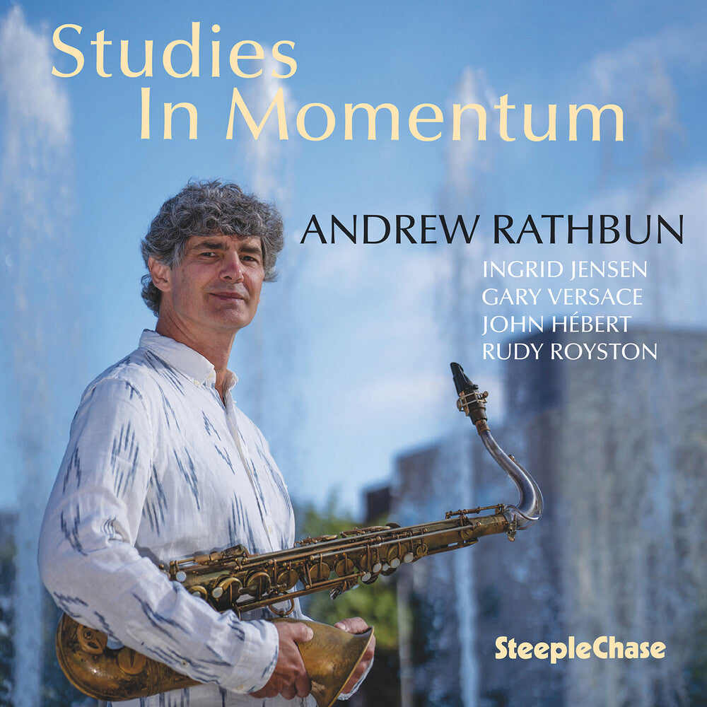 the album cover for Andrew Rathbun - Studies In Momentum