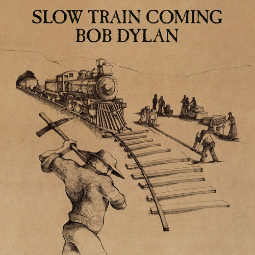 the album cover for Bob Dylan - Slow Train Coming