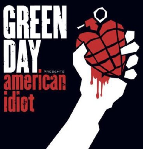 the album cover for Green Day - American Idiot