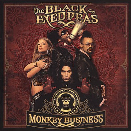 the album cover for Black Eyed Peas - Monkey Business