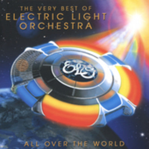 the album cover for Electric Light Orchestra - All Over the World: Best of Electric Light Orch