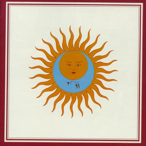 the album cover for King Crimson - Lark's Tongues in Aspic