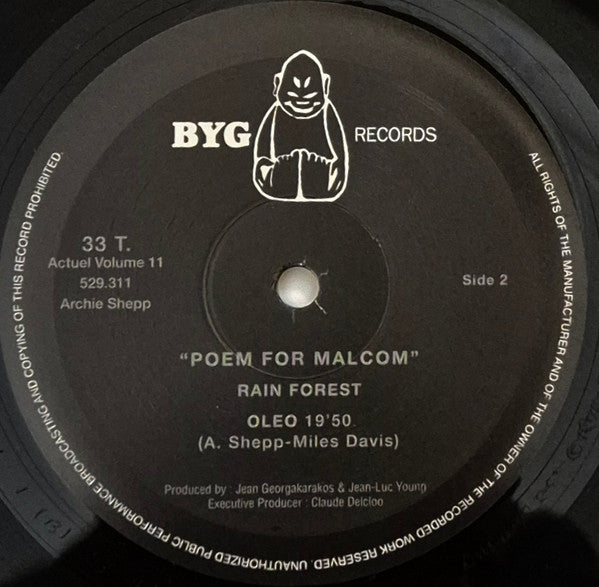 Archie Shepp - Poem For Malcolm