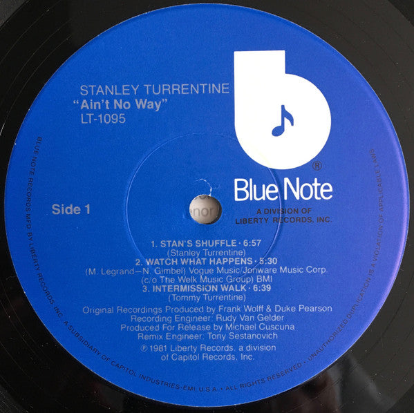 Stanley Turrentine - Ain't No Way