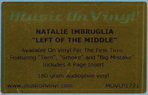 Natalie Imbruglia - Left Of The Middle