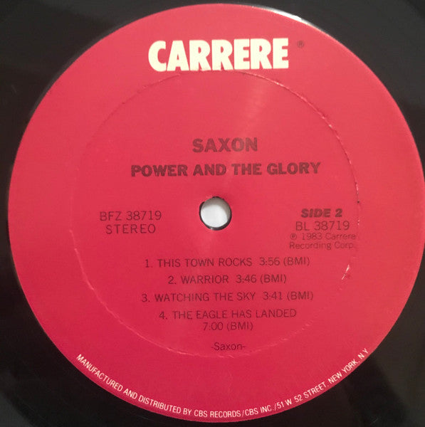 Saxon - Power & The Glory