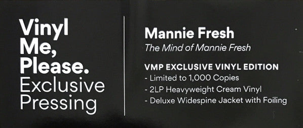Mannie Fresh - The Mind Of Mannie Fresh