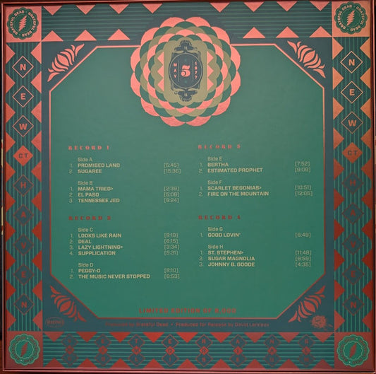 Grateful Dead - Veterans Memorial Coliseum 5.5.77