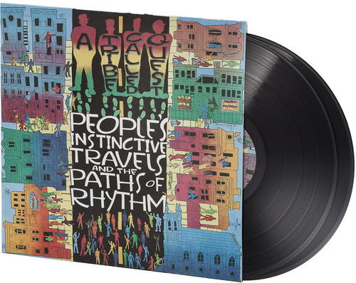 the album cover for A Tribe Called Quest - People's Instinctive Travels