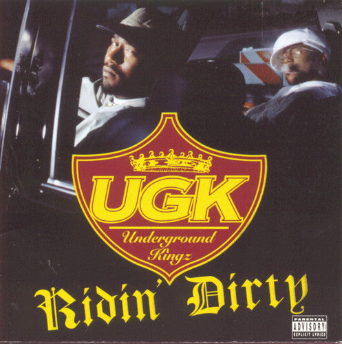 the album cover for Ugk - Ridin Dirty