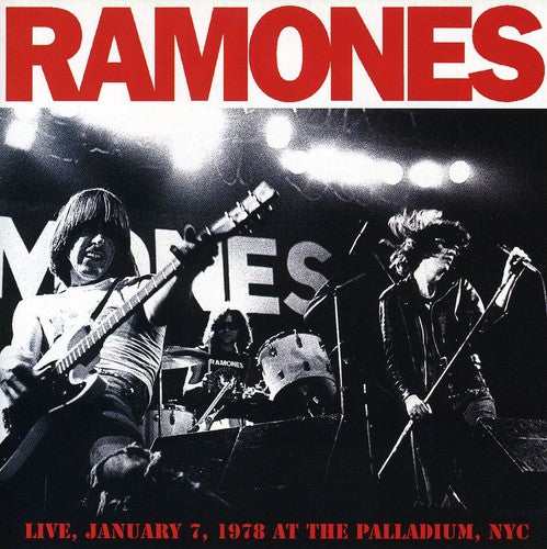 the album cover for Ramones - Live January 7 1978 [Import]