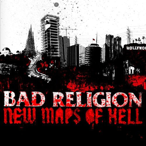 the album cover for Bad Religion - New Maps of Hell