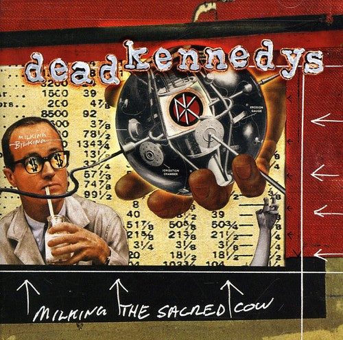 the album cover for Dead Kennedys - Milking the Sacred Cow