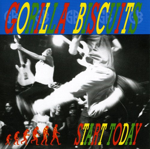 the album cover for Gorilla Biscuits - Start Today