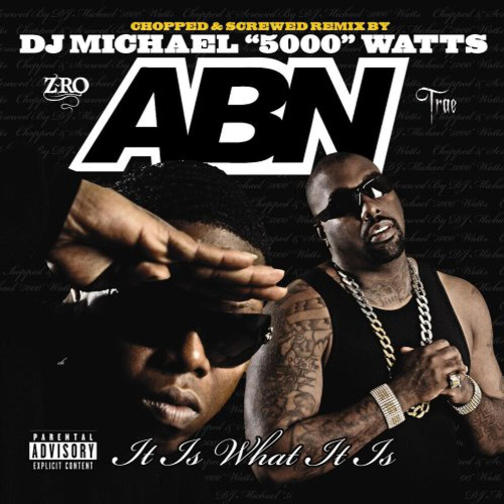 the album cover for Abn - It Is What It Is