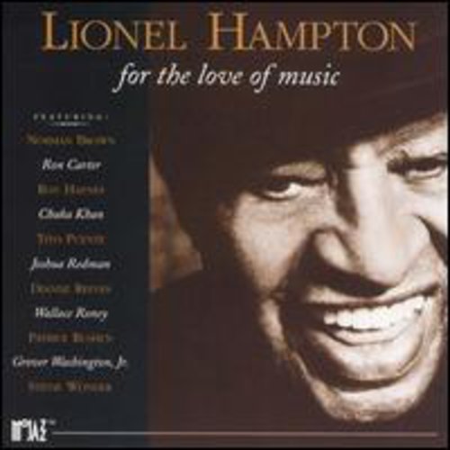 the album cover for Lionel Hampton - For the Love of Music
