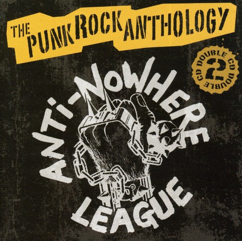 the album cover for Anti-Nowhere League - Punk Rock Anthology [Import]