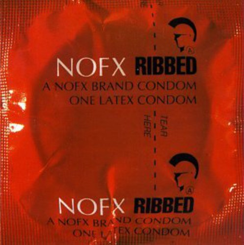 the album cover for NOFX - Ribbed