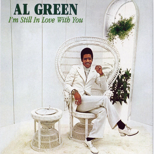 the album cover for Al Green - I'm Still In Love With You